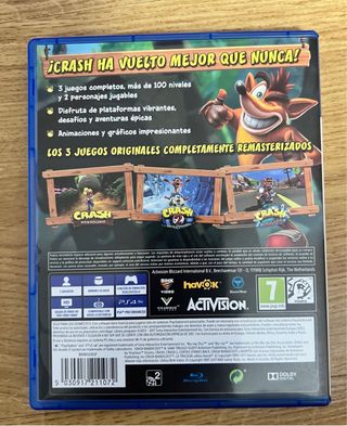 Crash Bandicoot N. Sane Trilogy PS4