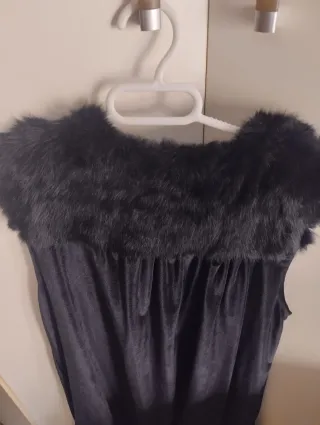 Vestido terciopelo negro Ethy & Paule Talla M