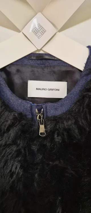 Abrigo MAURO GRIFONI Mujer Negro/Azul