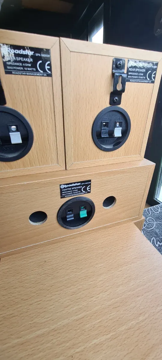 Home Cinema 6.1 Marrom e Cinza Roadstar spk 5600SR