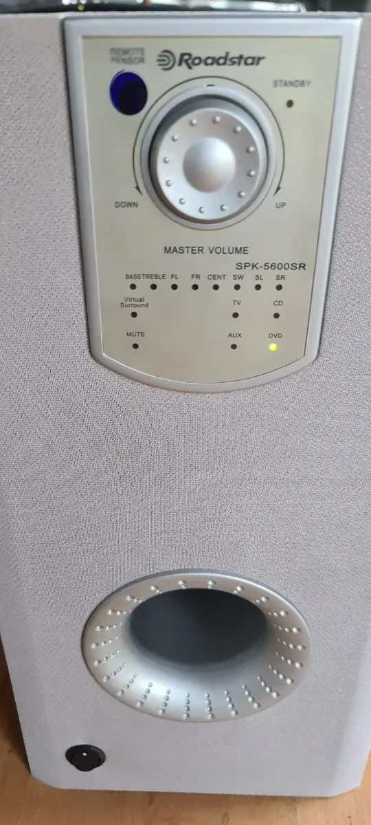 Home Cinema 6.1 Marrom e Cinza Roadstar spk 5600SR