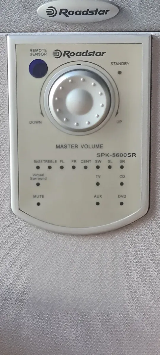 Home Cinema 6.1 Marrom e Cinza Roadstar spk 5600SR