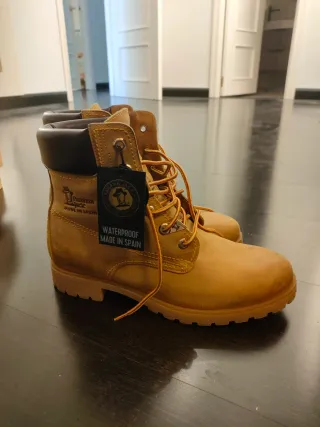 Botas Panamá Jack Beige Talla 40