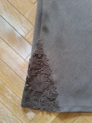 Conjunto top palabra de honor y falda