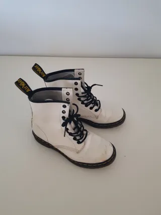 Botines Dr. Martens Blancos