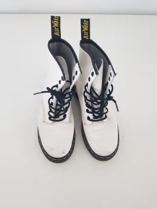 Botines Dr. Martens Blancos