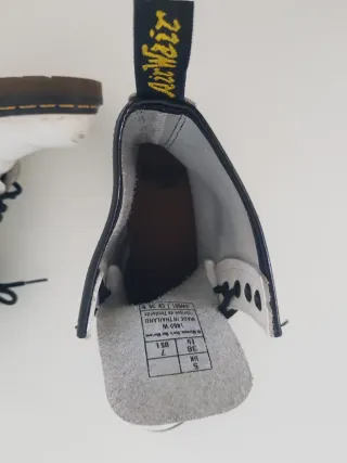 Botines Dr. Martens Blancos