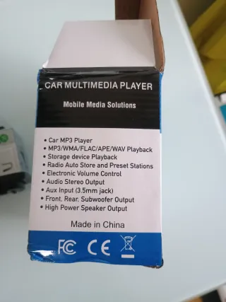 Radio Coche MP3 Bluetooth USB