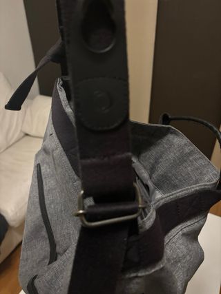 Bolsa Bugaboo gris melange incluye cambiador gris