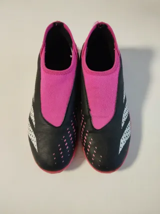 Zapatillas Adidas Predator Futbol Negro/Rosa