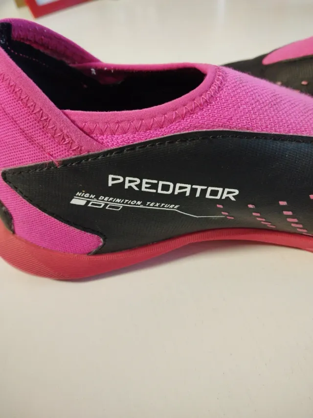 Zapatillas Adidas Predator Futbol Negro/Rosa