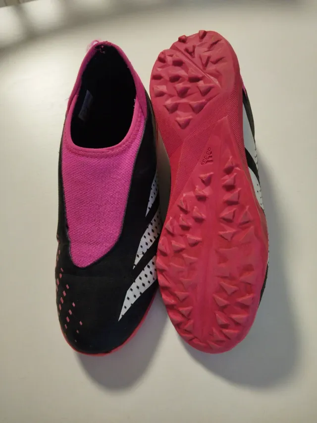 Zapatillas Adidas Predator Futbol Negro/Rosa