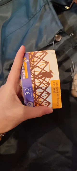 Pantalones de trabajo acolchados antifrío