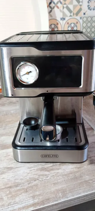 Cafetera Espresso Acero Inoxidable, oferta!