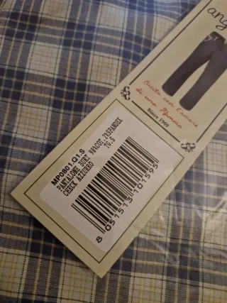 Pantaloni laboro donna taglia S a quadri