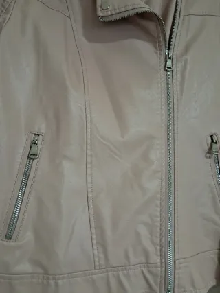 Cazadora Biker KELREBE Rosa Talla L