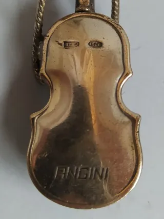 Angini - Violín Miniatura Plata 800
