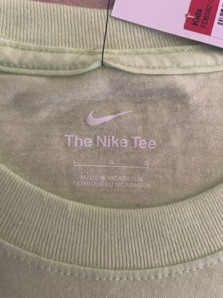 Camiseta Nike Verde Talla L KIDS 12-14 años +-