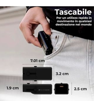 Adattatore Universale da Viaggio ROLLINGSQUARE
