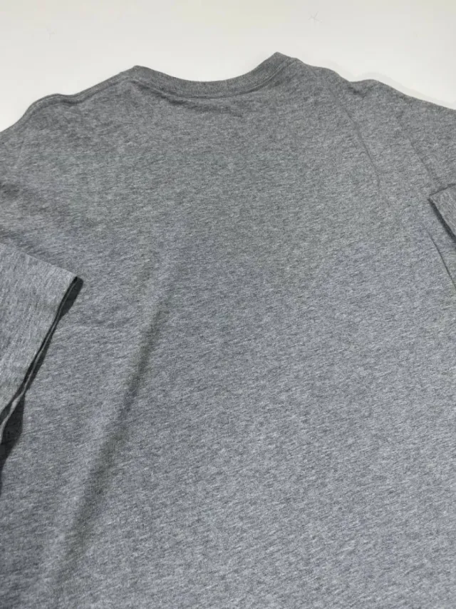 Camiseta Balenciaga Gris Logo