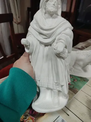 Nacimiento Hebreo Escayola San José mide 25 cm.