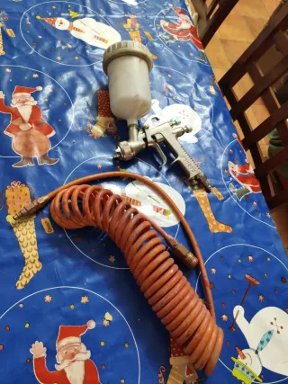 Pistola Aerográfica Sagola con Manguera