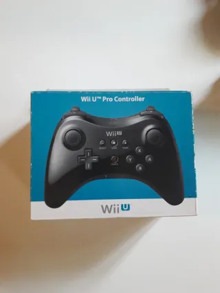 Mando Wii U Pro Controller Negro