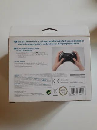 Mando Wii U Pro Controller Negro
