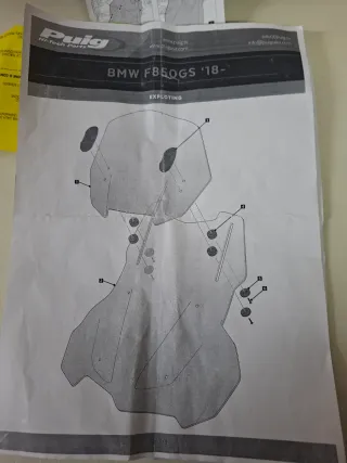 Cúpula Puig Adventure  BMW F850 GS 18 ahumada