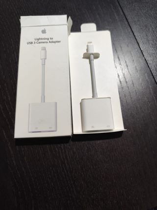 Adaptador Cámara Apple Lightning