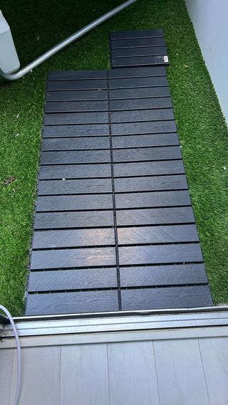 Baldosas de exterior negras
