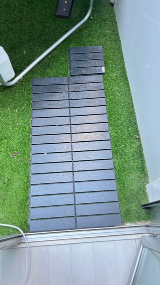 Baldosas de exterior negras