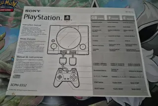 Manual de Instrucciones Sony PlayStation SCPH-5552