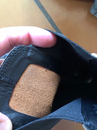 Botines piel Zara negros