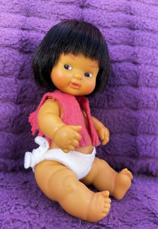 Muñeca Barriguitas India Hindu antigua