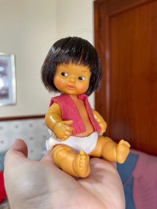 Muñeca Barriguitas India Hindu antigua