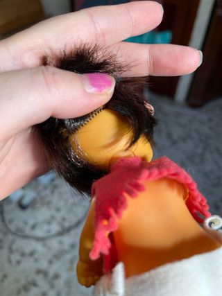 Muñeca Barriguitas India Hindu antigua