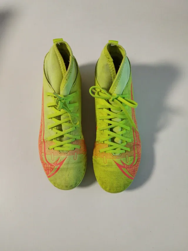 Botas de fútbol Nike Mercurial Verde/Rosa 38