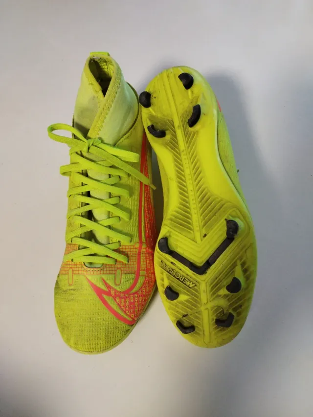 Botas de fútbol Nike Mercurial Verde/Rosa 38