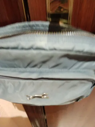 Bolso Bimba y Lola Nylon Bandolera Gris... vitage