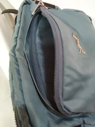 Bolso Bimba y Lola Nylon Bandolera Gris... vitage