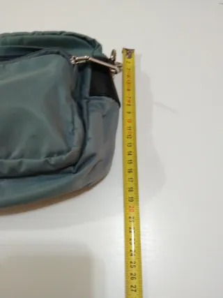 Bolso Bimba y Lola Nylon Bandolera Gris... vitage