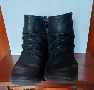 Botines Skechers 37 Negro Memory Foam