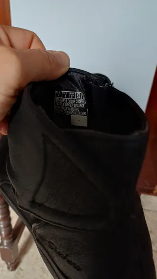 Botines Skechers 37 Negro Memory Foam