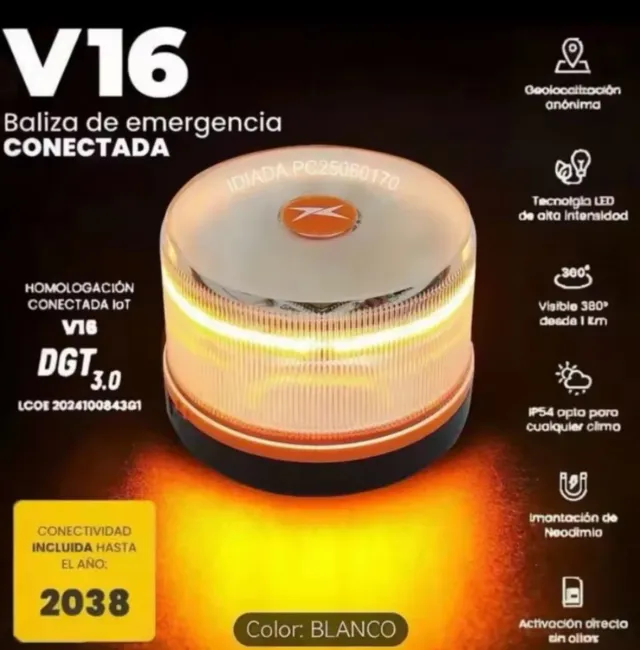 Baliza V16 LED Novedad