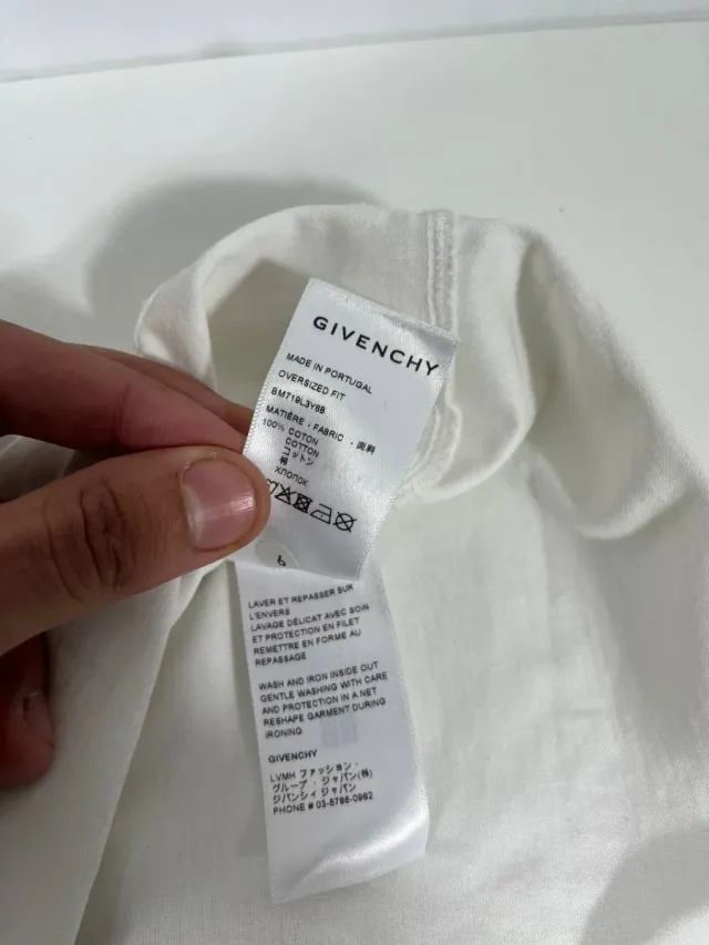 Camiseta Givenchy Blanca