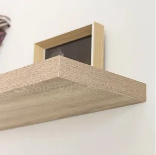 Balda/estante flotante 120x23 cm color natural