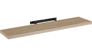 Balda/estante flotante 120x23 cm color natural