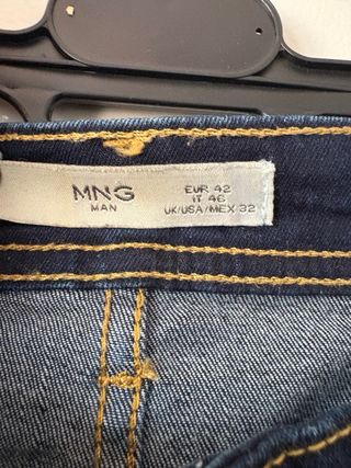 Vaqueros Mango Hombre Talla 42