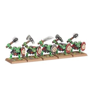 5 Orcos Grandotes Warhammer